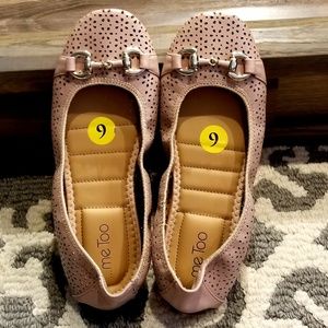 ⭐Me Too Flat Ballet Dusty Rose size 9